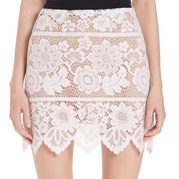 For Love & Lemons Lace Skirt - Picture 2 of 4